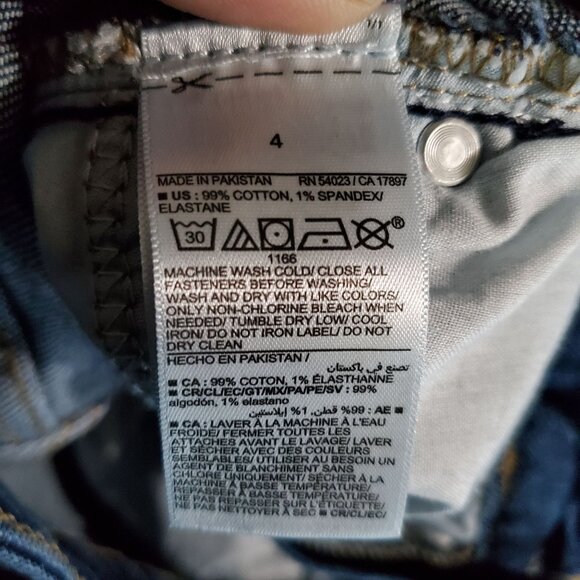 Old Navy Jeans Womens Size 4 Blue Flare Stretch High Rise Comfortable Denim - Picture 3 of 12